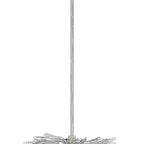 White Metal Dimmable Ceiling Light With White Shades