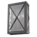 Black And Clear Three Light Transparent Dimmable Outdoor Hanging Lights With Black And Clear Shades
