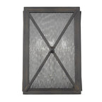 Black And Clear Three Light Transparent Dimmable Outdoor Hanging Lights With Black And Clear Shades