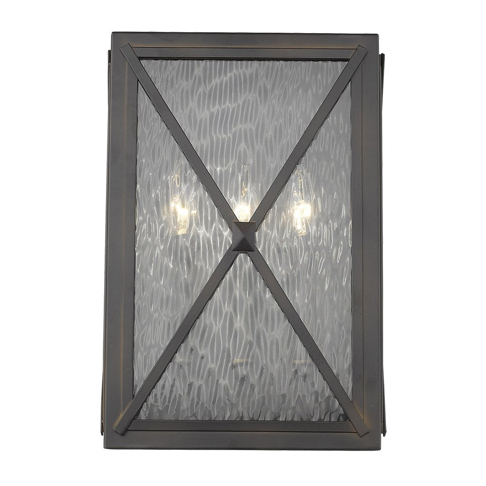 Black And Clear Three Light Transparent Dimmable Outdoor Hanging Lights With Black And Clear Shades