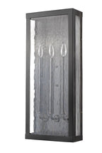 Black And Clear Three Light Transparent Dimmable Outdoor Hanging Lights With Black And Clear Shades