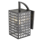Black And Clear Three Light Seeded Dimmable Outdoor Hanging Lights With Black And Clear Shades