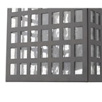 Black And Clear Three Light Seeded Dimmable Outdoor Hanging Lights With Black And Clear Shades