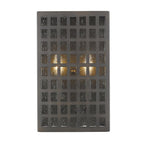 Black And Clear Two Light Seeded Dimmable Outdoor Hanging Lights With Black And Clear Shades