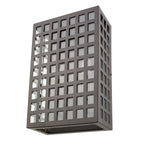 Black And Clear Two Light Seeded Dimmable Outdoor Hanging Lights With Black And Clear Shades
