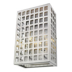 White And Clear Two Light Seeded Dimmable Outdoor Hanging Lights With White And Clear Shades