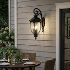 Laurens 3-Light Matte Black Wall Light