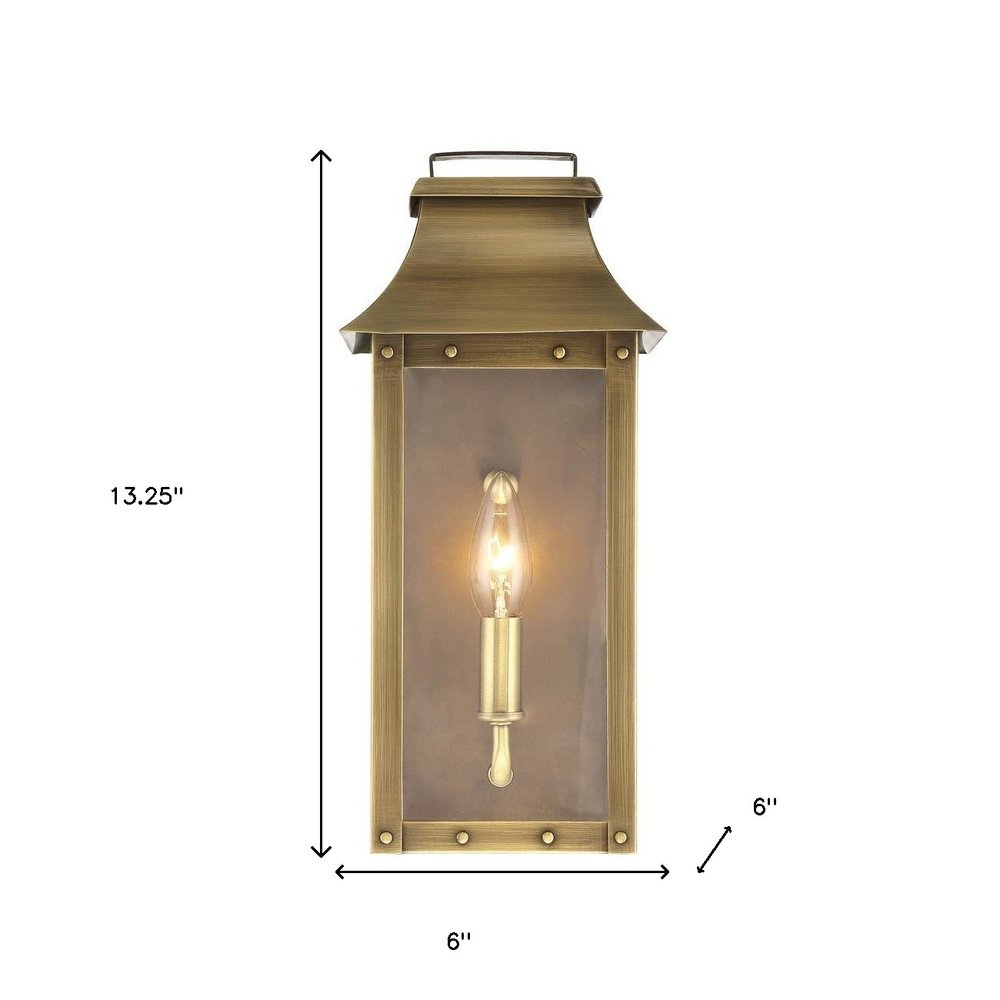Brass And Clear Transparent Dimmable Outdoor Hanging Light With Brass And Clear Shades