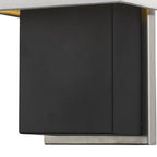 Rectangular Wall Sconce with Linen Fabric Shade