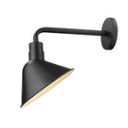 Black Dimmable Outdoor Hanging Light With Black Shades