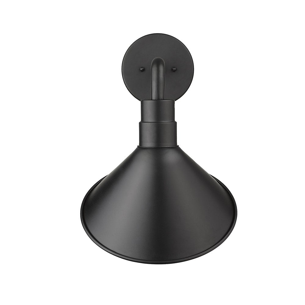 Black Dimmable Outdoor Hanging Light With Black Shades