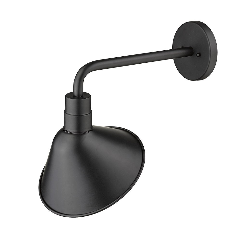 Black Dimmable Outdoor Hanging Light With Black Shades