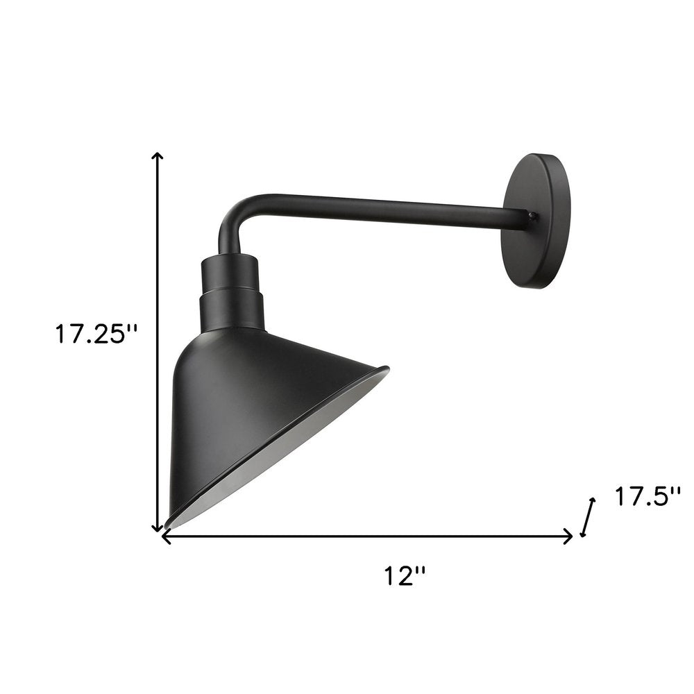 Black Dimmable Outdoor Hanging Light With Black Shades