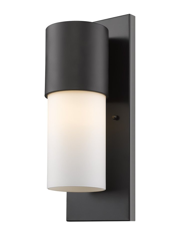 Black And White Frosted Dimmable Outdoor Hanging Light With Black And White Shades