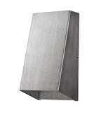 Silver Dimmable Outdoor Hanging Light With Silver Shades