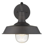 Black Seeded Dimmable Outdoor Hanging Light With Black Shades