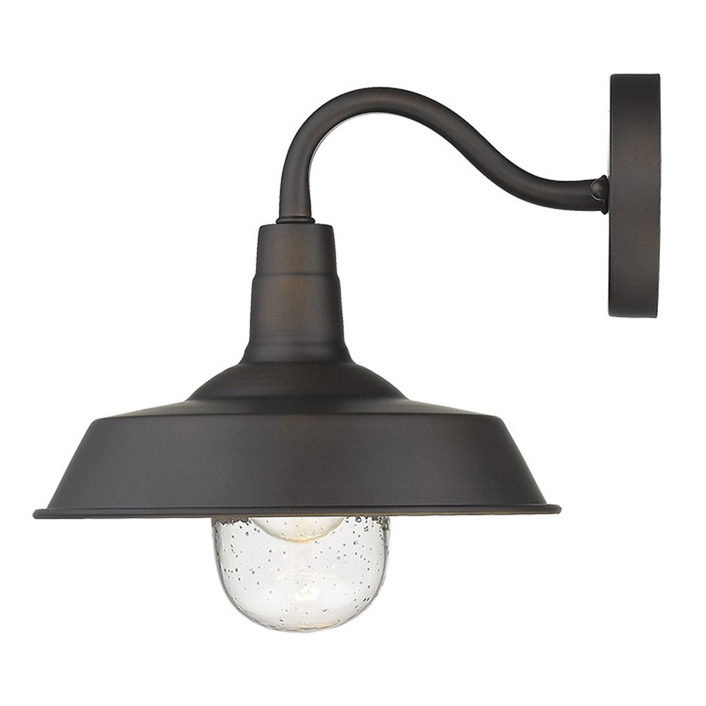Black Seeded Dimmable Outdoor Hanging Light With Black Shades