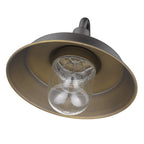 Black Seeded Dimmable Outdoor Hanging Light With Black Shades
