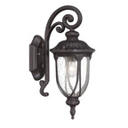Black And Clear Seeded Dimmable Outdoor Hanging Light With Black And Clear Shades