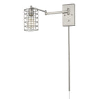 Industrial Gold Metal Wall Sconce