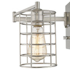 Industrial Gold Metal Wall Sconce