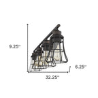 Piers 4-Light Oil-Rubbed Bronze Vanity