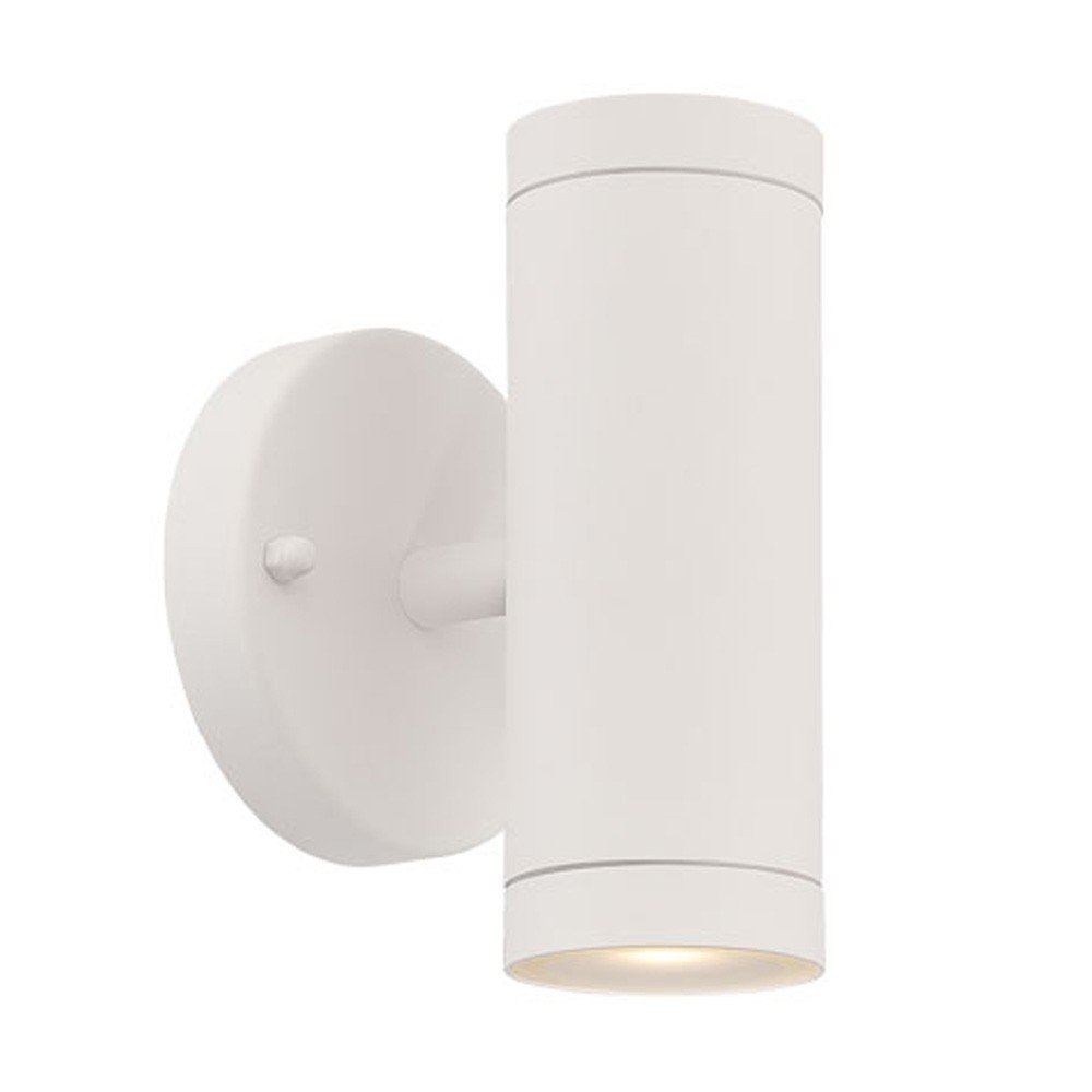 White LED Dimmable Outdoor Hanging Light With White Shades