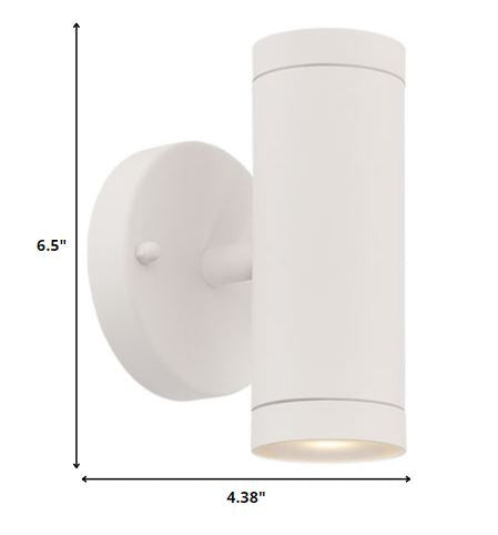 White LED Dimmable Outdoor Hanging Light With White Shades