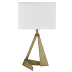 25" Brass Novelty Table Lamp With Shade
