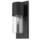 Black And Clear Transparent Dimmable Outdoor Hanging Light With Black And Clear Shades