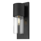 Black And Clear Transparent Dimmable Outdoor Hanging Light With Black And Clear Shades