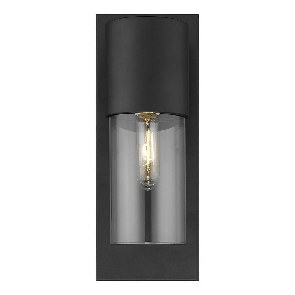 Black And Clear Transparent Dimmable Outdoor Hanging Light With Black And Clear Shades