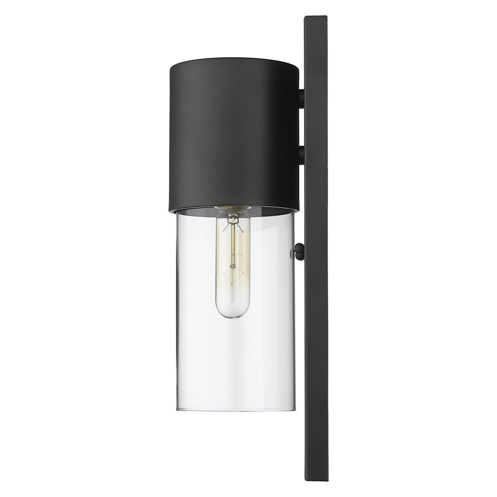 Black And Clear Transparent Dimmable Outdoor Hanging Light With Black And Clear Shades