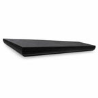 24" Black Wood Wall Mounted Floating Shelf