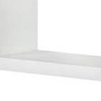 24" Two Shelves Solid Wood Wall Mounted Shelving Unit