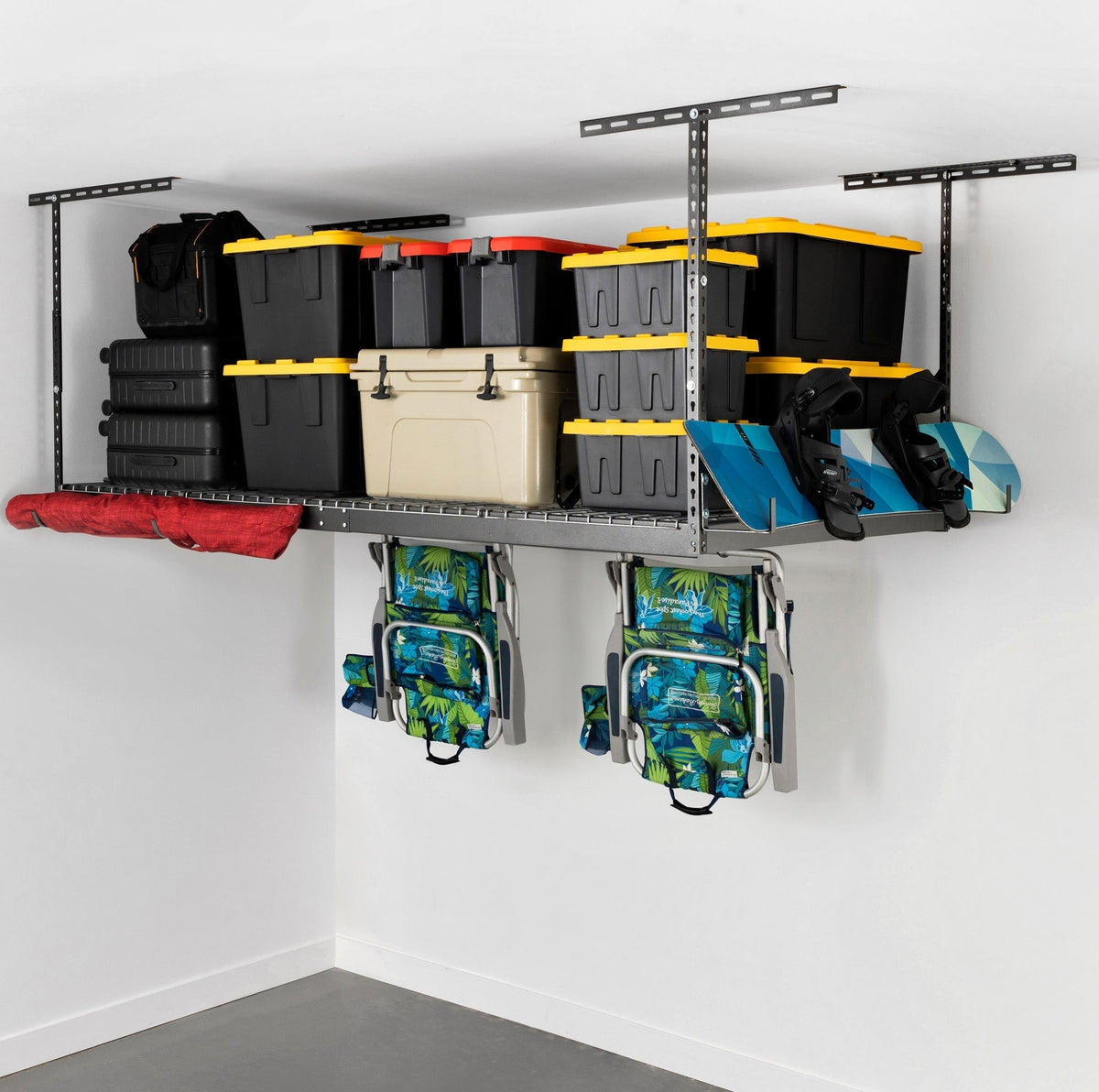 4’ x 8’ Overhead Garage Storage Rack - Overhead Storage
