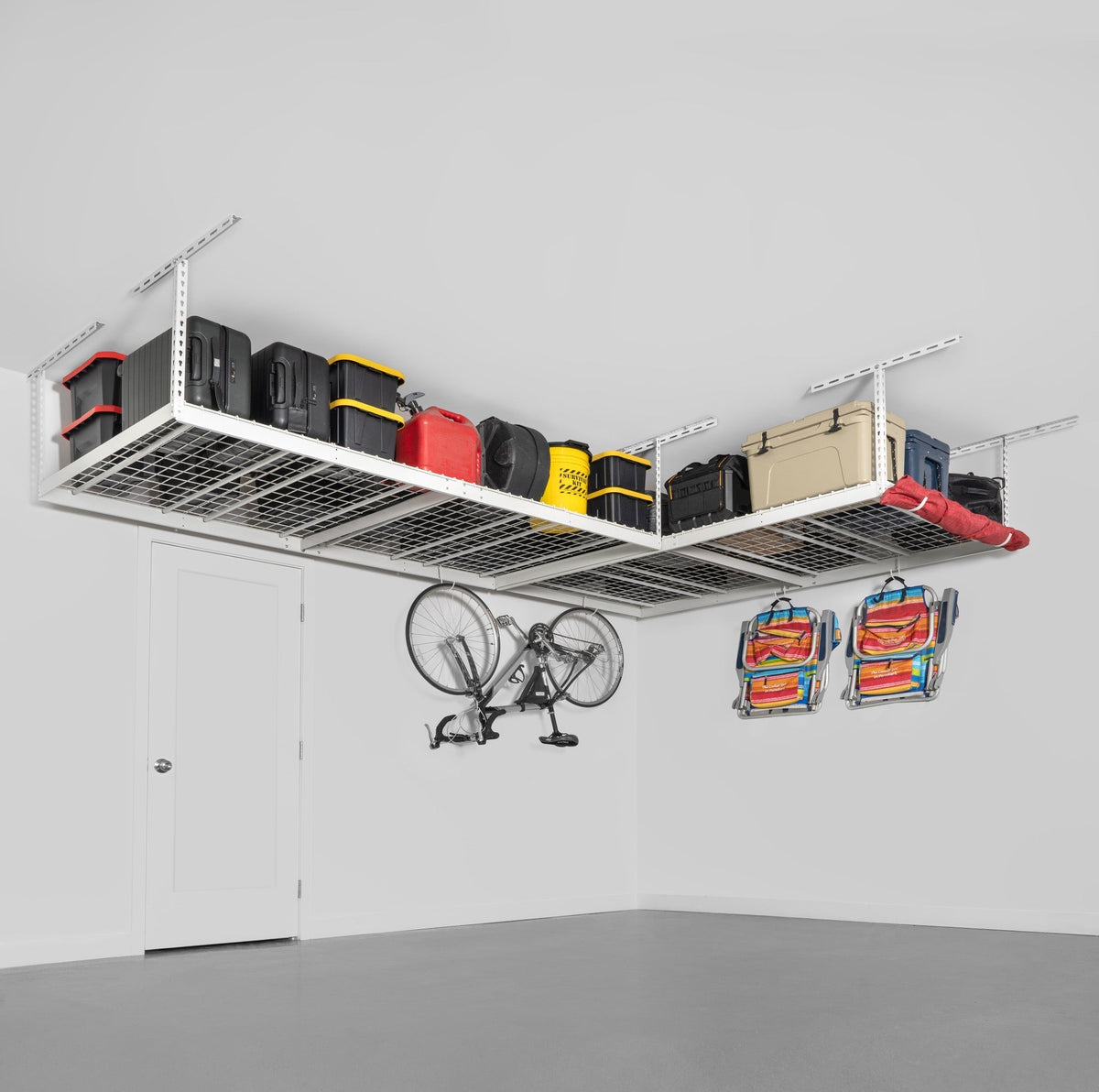 4’ x 8’ Overhead Garage Storage Rack Two Pack - Overhead