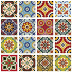 4" X 4" Mediterra Mosaic Peel and Stick Tiles