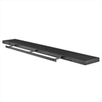 75" Natural Wooden Wall Mounted Floating Shelf