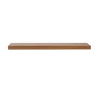 43" Black Wooden Floating Shelf