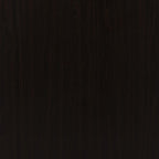 32" Dark Brown And Natural Carved Floral Sideboard with Two Doors