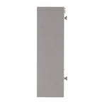 26" Gray Wall Mounted Floating Desk
