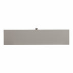 26" Gray Wall Mounted Floating Desk