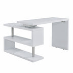 45" White Wood Corner Pedestal