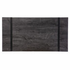 45" Black Wood Sled Writing Desk