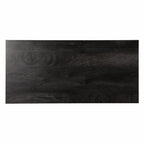 45" Black and Brown Wood Sled