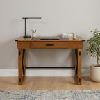 49" Adjustable Natural Standing Desk Converter