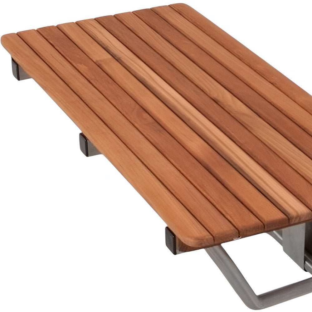 36" Premium Wall Mount Teak Shower Bench