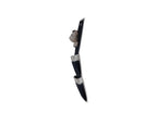 Set of Two Black And White Fabric Wall Hanger