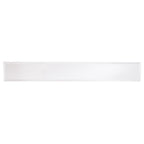 56" Silver and Gold Mirrored Glass Console Table